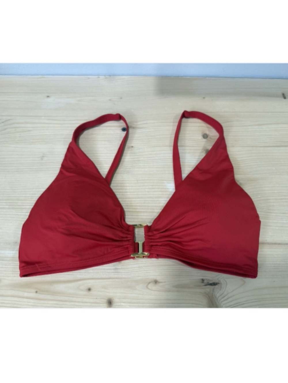 Lauren Ralph Lauren Women's Bikini Bottoms Swimsuit Red Size Size 10 12562